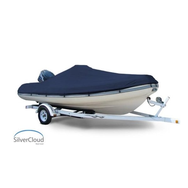Eevelle Boat Cover INFLATABLE Center Console, Outboard Fits 24ft 6in L up to 111in W Navy SCINFCC24111B-NVY - main